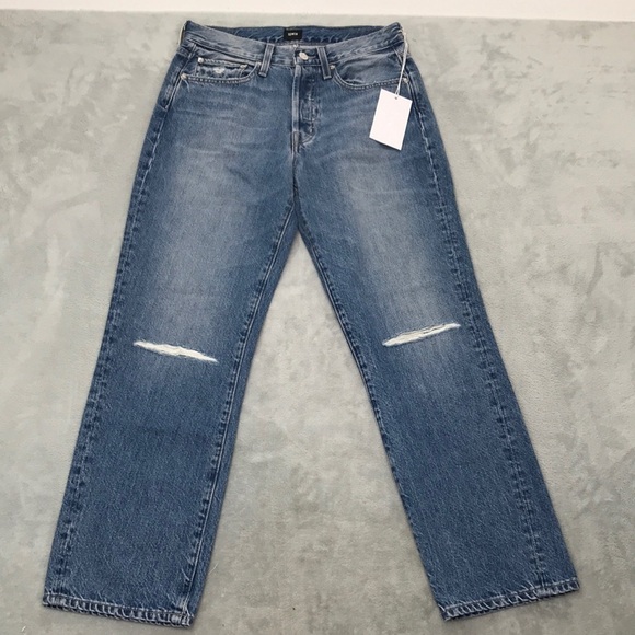 Edwin Women's Kali Ankle Distressed Jeans Size 26 New - Picture 1 of 11